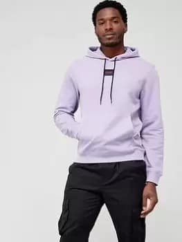 HUGO Daratschi214 Overhead Hoodie, Light Purple, Size L, Men