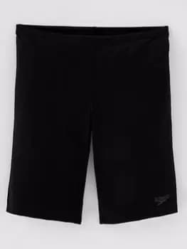Boys, Speedo Eco Endurance+ Jammer, Black, Size 4 Years