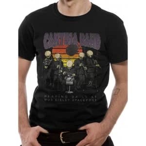 Star Wars - Cantina At Spaceport Mens Small T-Shirt - Black