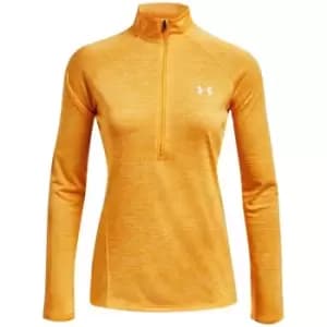 Under Armour Tech Half Zip Top Womens - Yellow