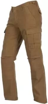 Helstons Cargo Motorcycle Textile Pants, green-brown, Size 29, green-brown, Size 29