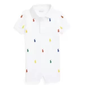 Ralph Lauren Logo Cotton Shortall - White