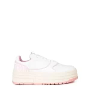 LOVE MOSCHINO Chunky Basketball High-Top Trainers - White