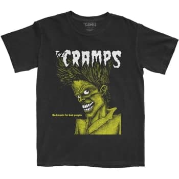The Cramps - Bad Music Unisex Large T-Shirt - Black
