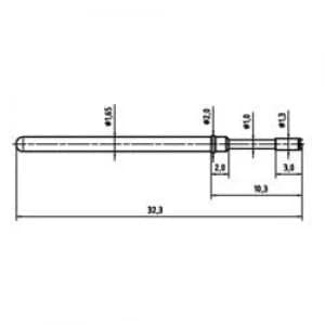 PTR 2021 C 1.5N AU 1.3 test pins