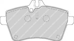 Ferodo FDB1749 Brake Pad Set Front Axle Premier Car