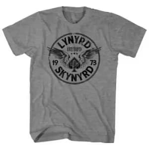 Lynyrd Skynyrd - Freebird '73 Wings Unisex XX-Large T-Shirt - Grey