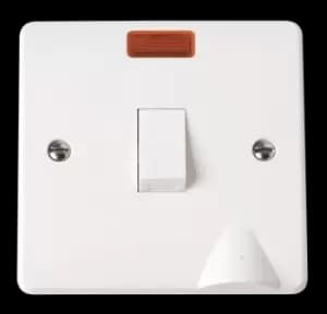 1-GANG 2-POLE 20A SWITCH WITH F/OUTLET