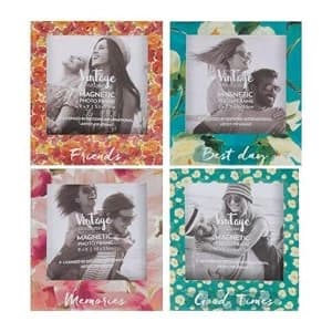 2" x 2" - Set of 4 Magnet Photo Frames