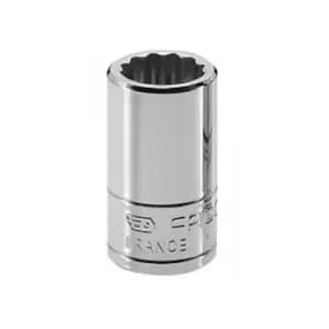 Facom 10mm Socket With 1/4 in Drive, Length 22 mm