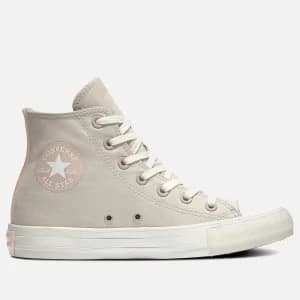 Converse Womens Chuck Taylor All Star Alt Exploration Hi-Top Trainers - String/Crimson Tint - UK 3