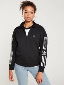 adidas Originals Lock Up Sweat - Black, Size 10, Women