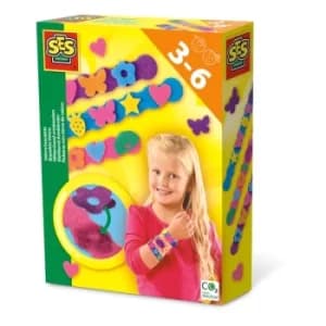SES CREATIVE Velcro Bracelets Set, 3 to 6 Years (14833)