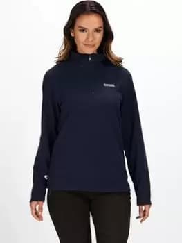 Regatta Sweethart Quarter Zip Fleece - Navy, Size 26, Women