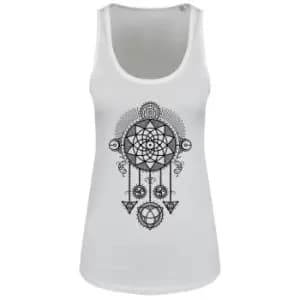 Unorthodox Collective Womens/Ladies Mystical Dreamcatcher Vest Top (L) (White)