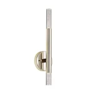 One Up Down Integrated LED Wall Lamp, French Gold, 3000K, 900Lm