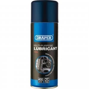 Draper Multi Purpose PTFE Lubricant Spray 400ml