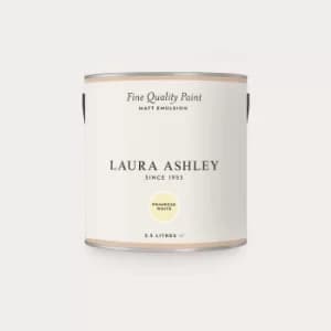 Laura Ashley Matt Emulsion Paint Primrose White2.5L