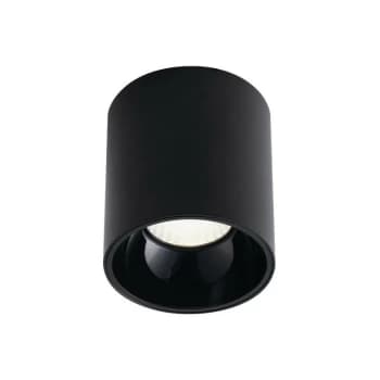 Fan Europe Lighting - Fan Europe Intec - LED Round surface mounted anti-glare Downlight, Black, 4000K