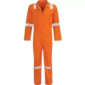 Orbit International Pico PLTPBS FR Cotton Coverall Reg Orange (M) - Orange