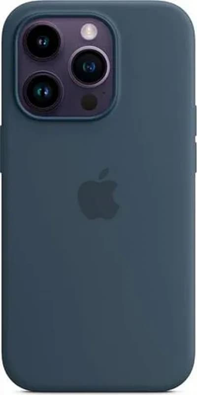 Apple iPhone 14 Pro Silicone Case with MagSafe - Storm Blue