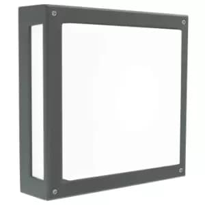 Nordland Integrated LED Outdoor Wall, Ceiling Light, Graphite, IP65