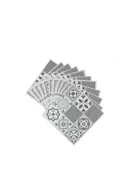 D-C-Fix Oriental Tiles Dc Fix Self Adhesive Vinyl Floor Tiles -30.48Cm X 30.48Cm (Pack 11 Tiles = 1Sqm)