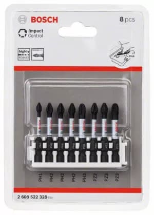 Bosch Accessories 2608522328 Philips bit PH 1, PH 2, PH 3, PZ 2, PZ 3 1 Set