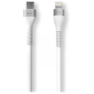 Mixx 1.2 Meter - Type-C to Lightning - MFI Version to Support 30 Watts - White
