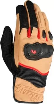 Furygan Dust D3O Motorcycle Gloves, black-beige, Size L, black-beige, Size L