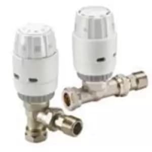 Danfoss Angled TRV - Ras-C2 15 mm
