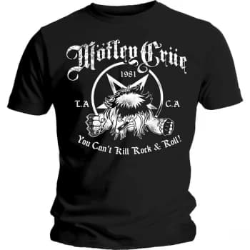 Motley Crue - You Can't Kill Rock & Roll Unisex Large T-Shirt - Black