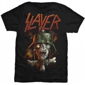 Slayer Soldier Cross V2 Mens Black T Shirt: Large