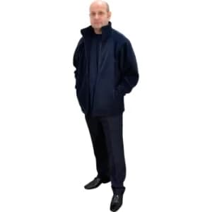 F400 XXL Navy Microfleece Jacket