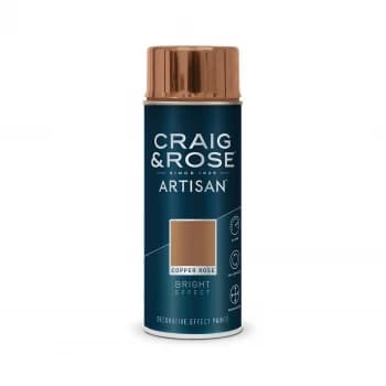 Craig & Rose Artisan Copper Rose Bright Effect Spray Paint
