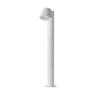 Dingo-Led Modern Bollard Light Outdoor - LED Dim. - GU10 - 1x5W 3000K - IP44 - White