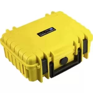 B & W International Outdoor case outdoor.cases Typ 1000 4.1 l (W x H x D) 270 x 215 x 105mm Yellow 1000/Y/SI