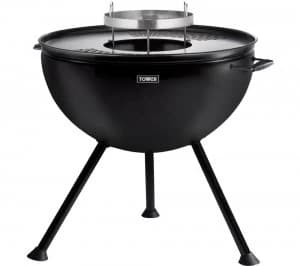 TOWER T978512 Portable Kettle Charcoal BBQ - Black, Charcoal