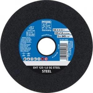PFERD Sg Steel 61331122 Cutting disc (straight) 125mm 22.23mm 25 pc(s)