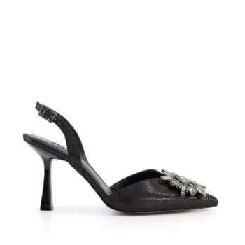 Dune London Dune Casis Heeled Sandals Womens - Black Fabric