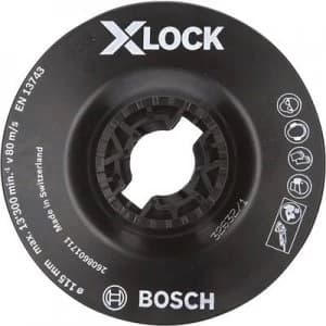 X-LOCK back plate, 115mm soft Bosch Accessories 2608601711