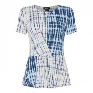 DKNY Contrast Dye Top - Inidgo Combo