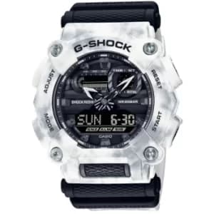 Mens Casio G-Shock Snow Camo Series Alarm Chronograph Watch