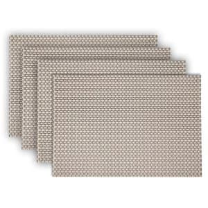 Denby Set Of 4 Woven Linen Placemats