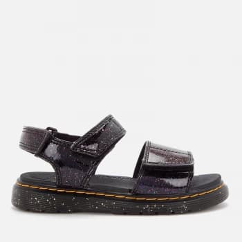 Dr. Martens Kids Romi Sandals - Purple Cosmic Glitter - UK 12 Kids