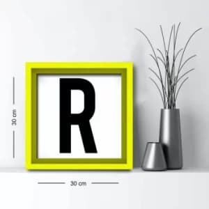 3030AHS-091s Multicolor Decorative Framed MDF Painting