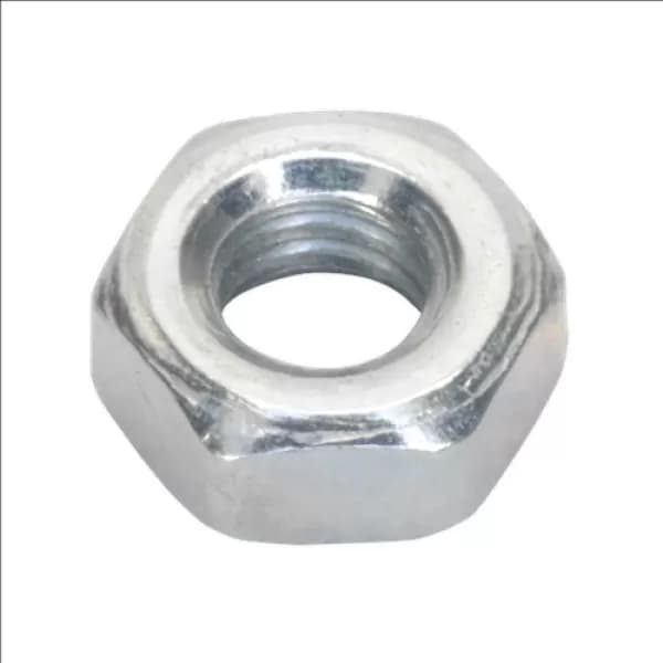 Genuine SEALEY SN4 Steel Nut M4 Zinc DIN 934 Pack of 100