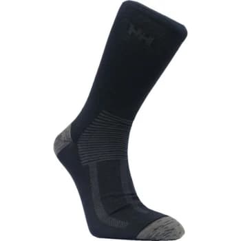Womens 6.5 to 8.5 Black Light Workwear Socks - Helly Hansen