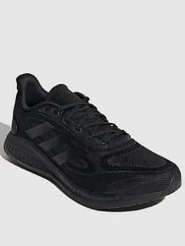 adidas Supernova + M - , Triple Black, Size 10, Men