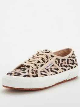 Superga Superga Exclusive 2750 Fantasy Cotu Leopard Print Plimsoll